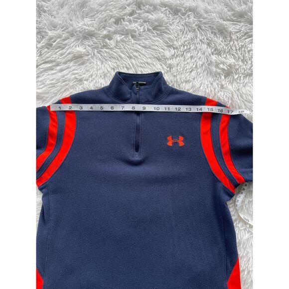 Under Armour Sweater Blue and Orange Youth UNISEX Sz S Gently used - Picture 3 of 7